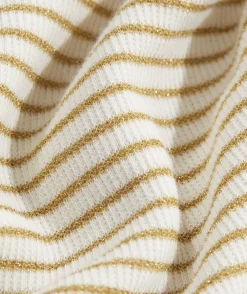 Vineyard Vines Heritage Striped Ribbed Turtleneck< Tees