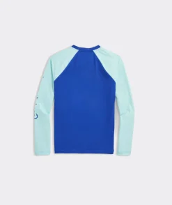 Vineyard Vines Kids' Raglan Rashguard< Swim & Cover-Ups|Swim & Rashguards