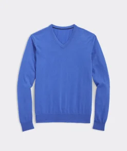Vineyard Vines Lightweight Cashmere V-Neck Sweater< Sweaters