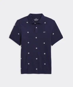 Vineyard Vines Linen Short-Sleeve Micro Floral Shirt< Mens|Button-Down Shirts