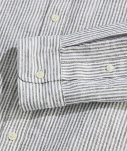 Vineyard Vines Linen Stripe Shirt< Button-Down Shirts