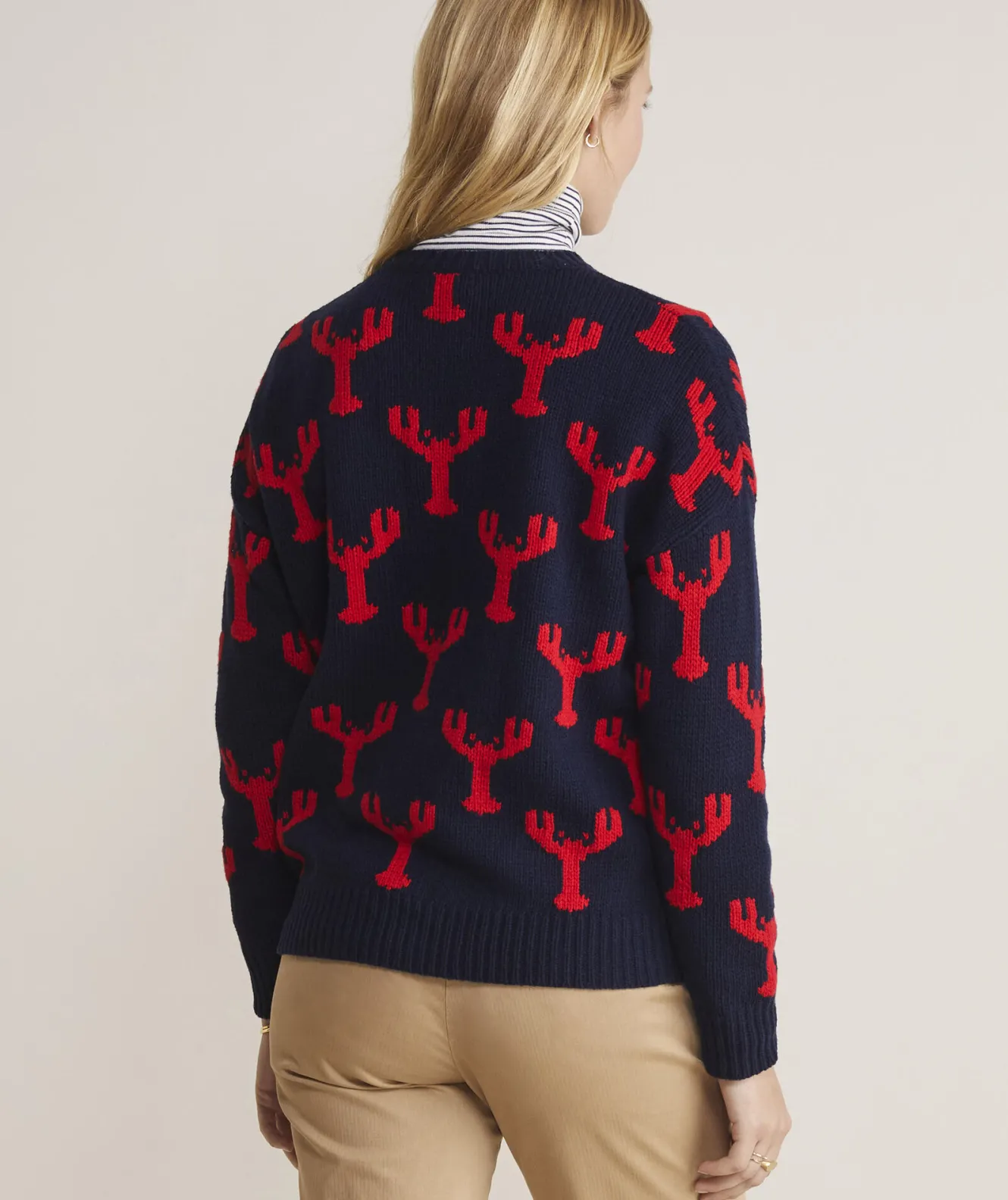 Vineyard Vines Lobster Fair Isle Crewneck Sweater< Sweaters