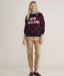 Vineyard Vines Lobster Fair Isle Crewneck Sweater< Sweaters
