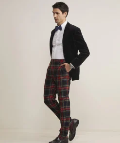 Vineyard Vines Moon Wool Plaid Trouser< Pants & Chinos
