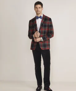 Vineyard Vines Moon Wool Tartan Blazer< Blazers