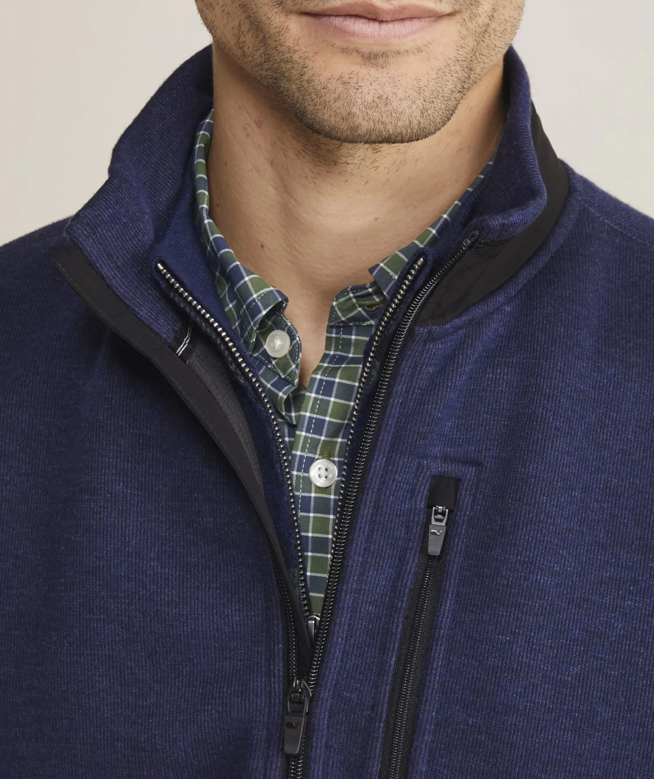 Vineyard Vines Mountain Sweater Fleece Vest< Jackets & Vests