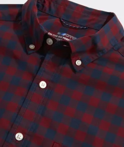 Vineyard Vines On-The-Go brrrº Plaid Shirt< Button-Down Shirts