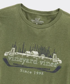Vineyard Vines Pond Hockey Logo Long-Sleeve Tee< Tees