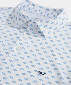 Vineyard Vines Printed Sankaty Polo< Polos
