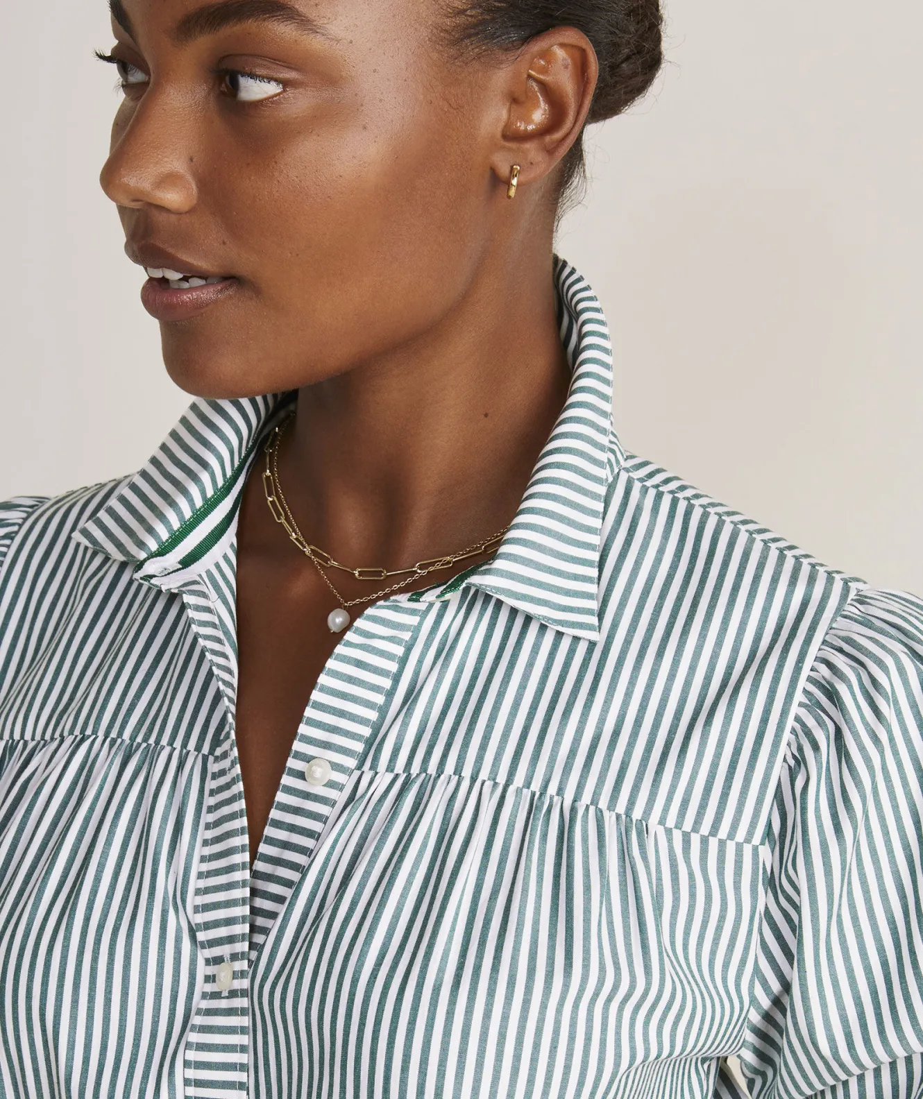 Vineyard Vines Puff Sleeve Midi Shirtdress< Dresses & Skirts