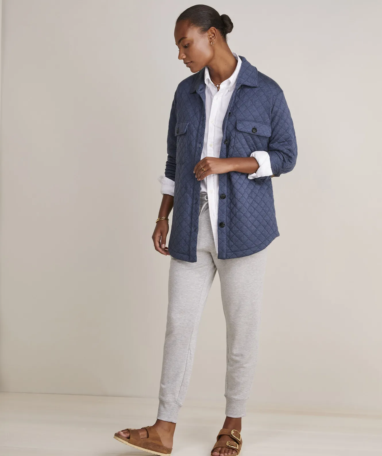 Vineyard Vines Quilted Dreamcloth® Shirt Jacket< Jackets & Vests|Sweatshirts & Sweatpants