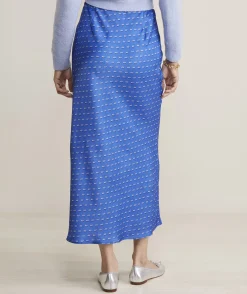Vineyard Vines Satin Midi Slip Skirt< Dresses & Skirts