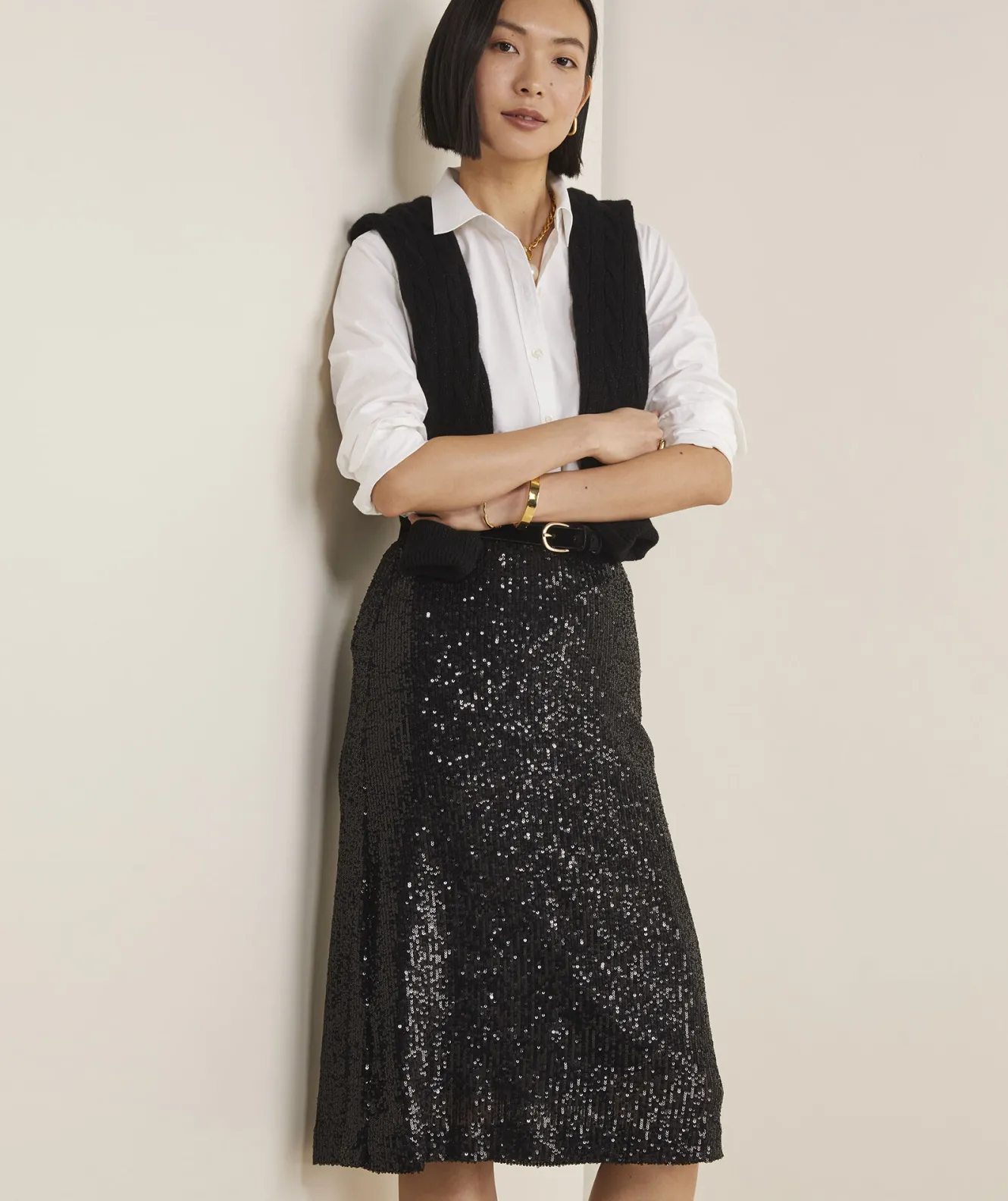 Vineyard Vines Sequin Midi Skirt< Dresses & Skirts