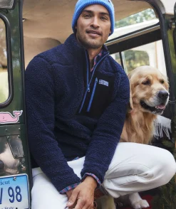 Vineyard Vines Sherpa SuperShepâ„¢ Quarter-Zip< Sweatpants & Sweatshirts