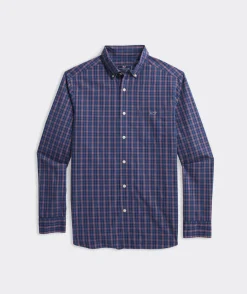 Vineyard Vines Stretch Poplin Check Shirt< Button-Down Shirts