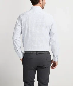 Vineyard Vines Stretch Poplin Check Spread Collar Shirt< Button-Down Shirts