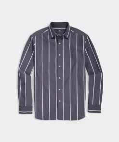 Vineyard Vines Stretch Poplin Stripe Spread Collar Shirt< Button-Down Shirts