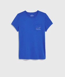 Vineyard Vines Striped Jamestown Boatneck Tee< Tees