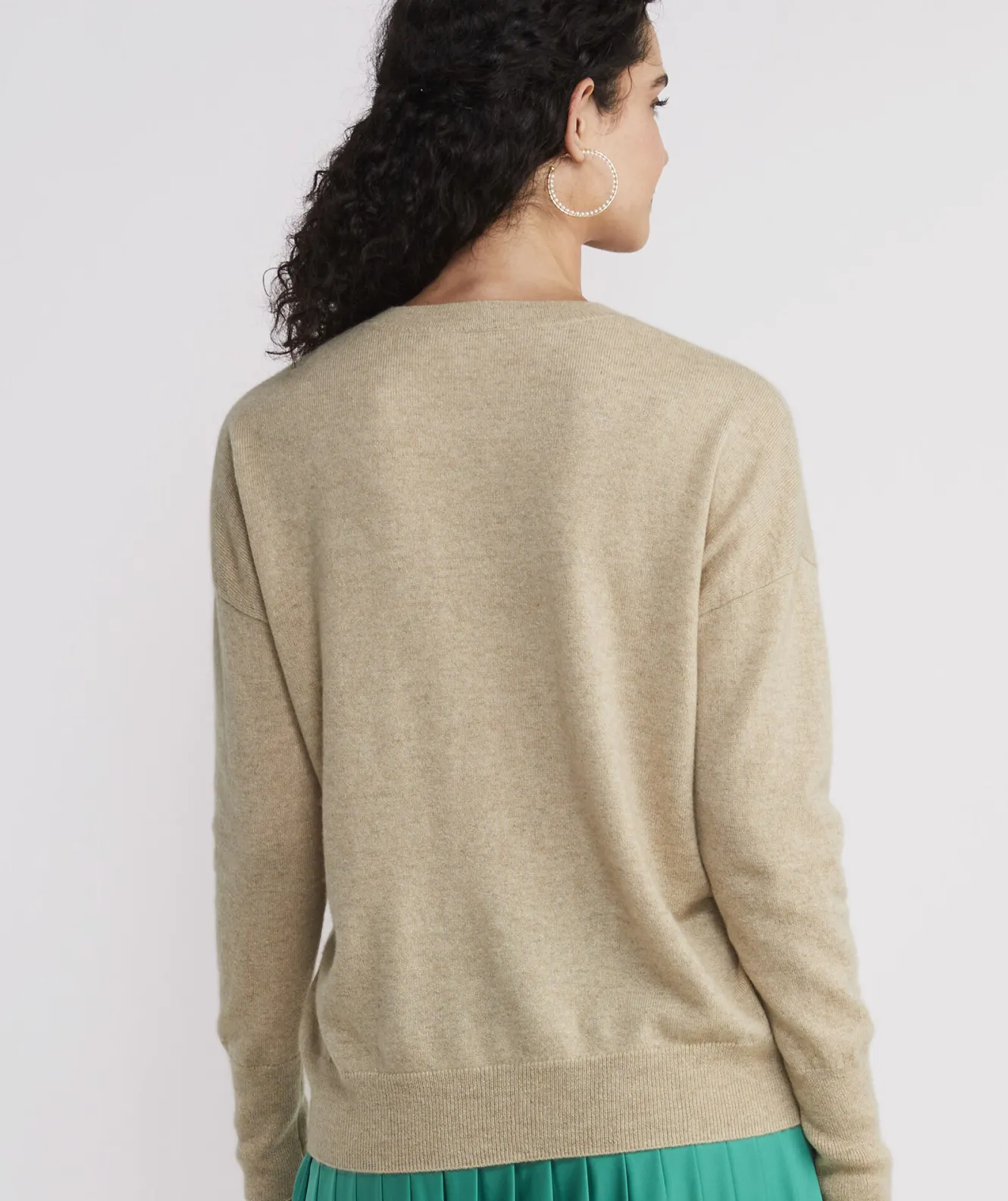 Vineyard Vines Striped Luxe Short-Sleeve Sweater< Sweaters