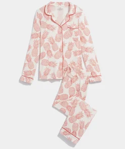 Vineyard Vines Super-Soft Printed Knit Pajama Set< Pajamas|Pants & Denim