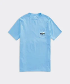 Vineyard Vines Surfboard Fin Short-Sleeve Dunes Tee< Mens|Tees
