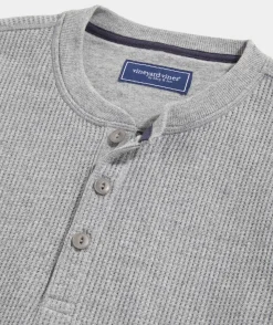Vineyard Vines Thermal Long-Sleeve Henley< Polos