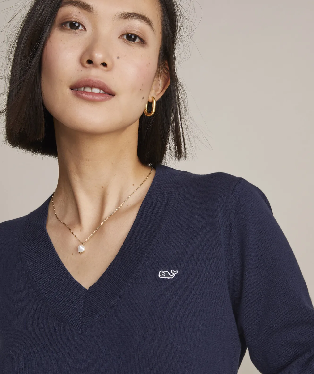Vineyard Vines Tissue Cashmere Turtleneck Sweater< Sweaters