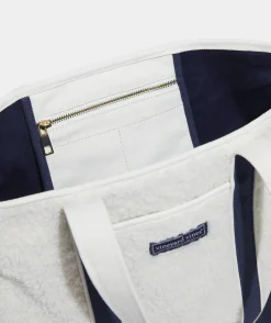Vineyard Vines Toile Print Puffer Tote< Bags & Totes