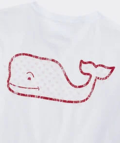 Vineyard Vines Vintage Whale Hearts Long-Sleeve Pocket Tee< Tees