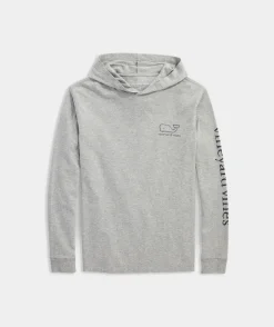 Vineyard Vines Vintage Whale Long-Sleeve Hoodie Tee< Tees
